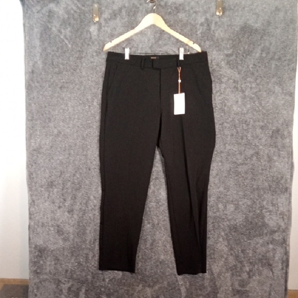 Quince Performance Stretch Dress Slim Fit Mens Dress Pants Church Office 34 - Picture 1 of 9